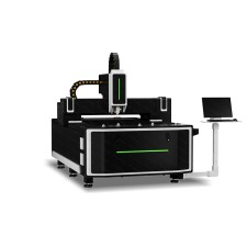 Dual use fiber co2 laser cutting machine for metal and nonmetal