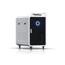 Continuous fiber laser cleaning machine